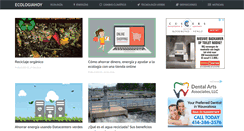 Desktop Screenshot of ecologiahoy.com